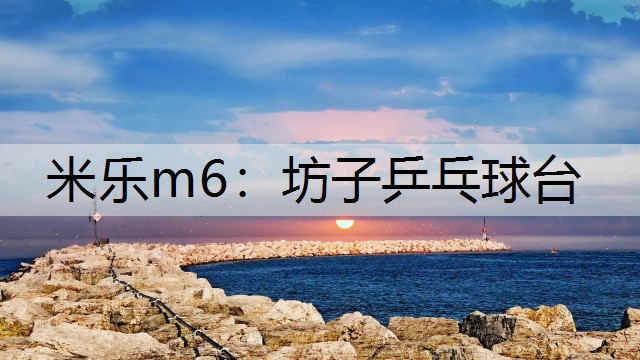 <strong>米乐m6：坊子乒乓球台</strong>