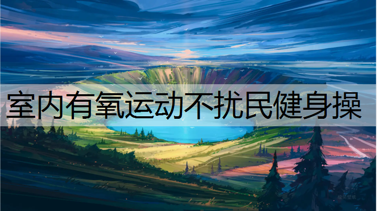 室内有氧运动不扰民健身操